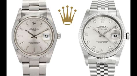 rolex oyster date vs rolex oyster datejust|rolex datejust two tone 36mm.